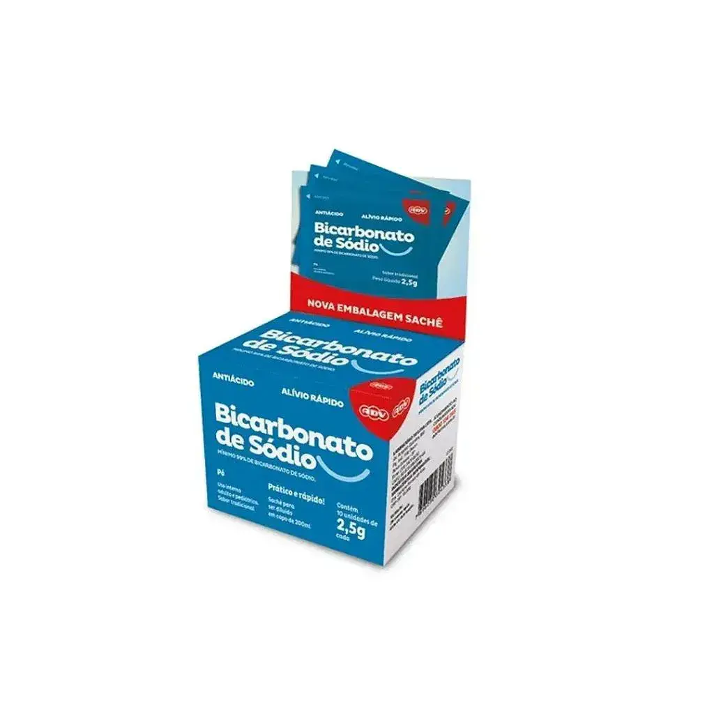 Bicarbonato De Sódio Adv Farma 10 Sachês