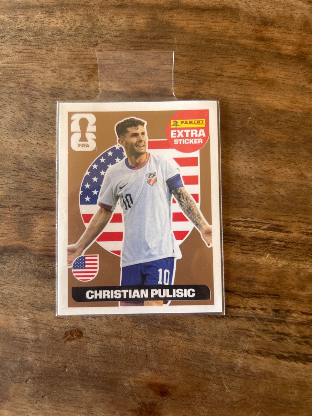 Figurinha Panini Christian Pulisic Bronze Extra FIFA World Cup 2026 — Único, Novo