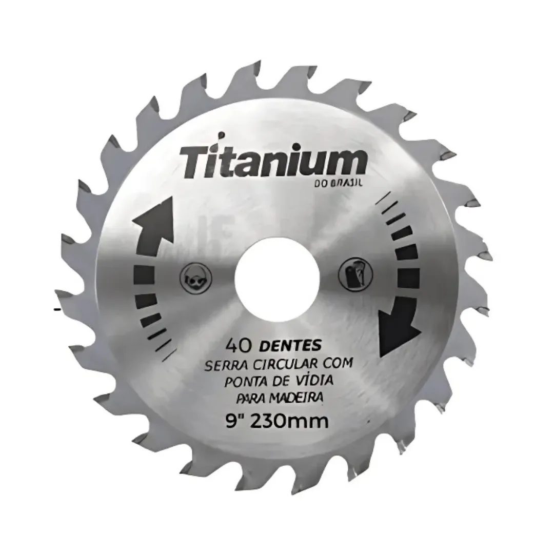 SERRA PARA MADEIRA 9.1/4 40 DENTES TITANIUM