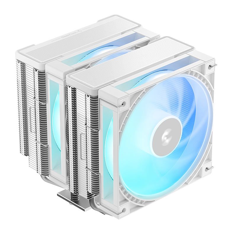 Cooler DeepCool AG620 G2, ARGB, 120mm, Branco, R-AG620-WHAMMG2-G