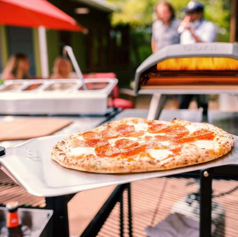 Foto 5 de Espátula Lisa de Alumínio Ooni 35cm para Pizza
