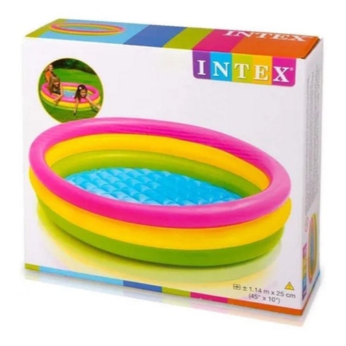 Foto 2 de Piscina Inflável Por do Sol 131 L - Intex 57412
