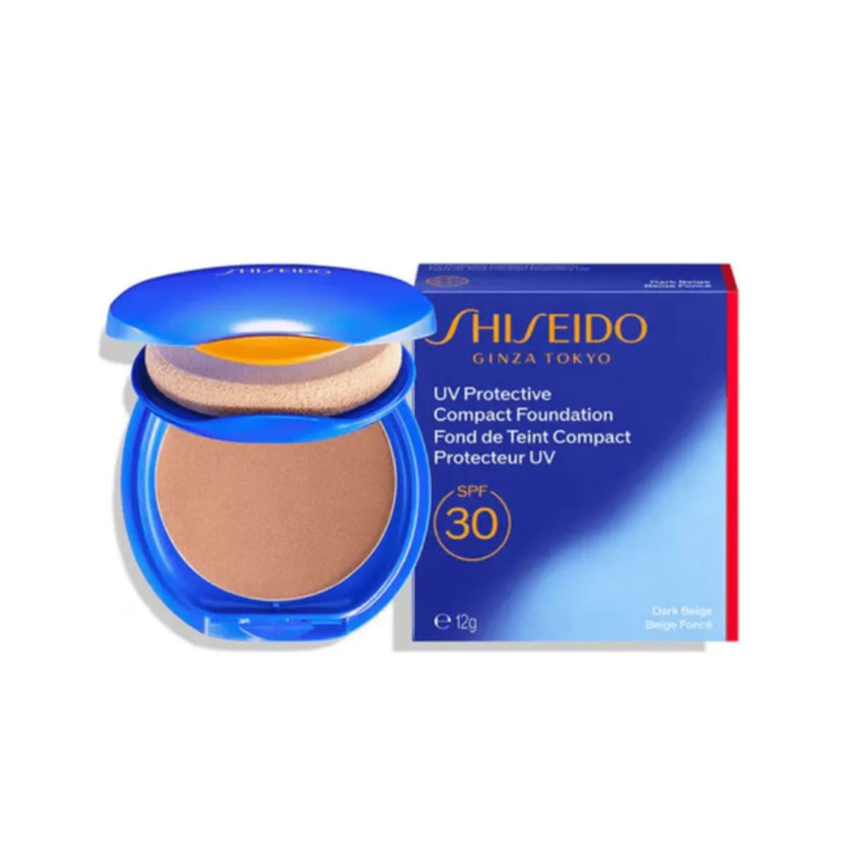 Shiseido Refil Compact Foundation Dark Beige 12g