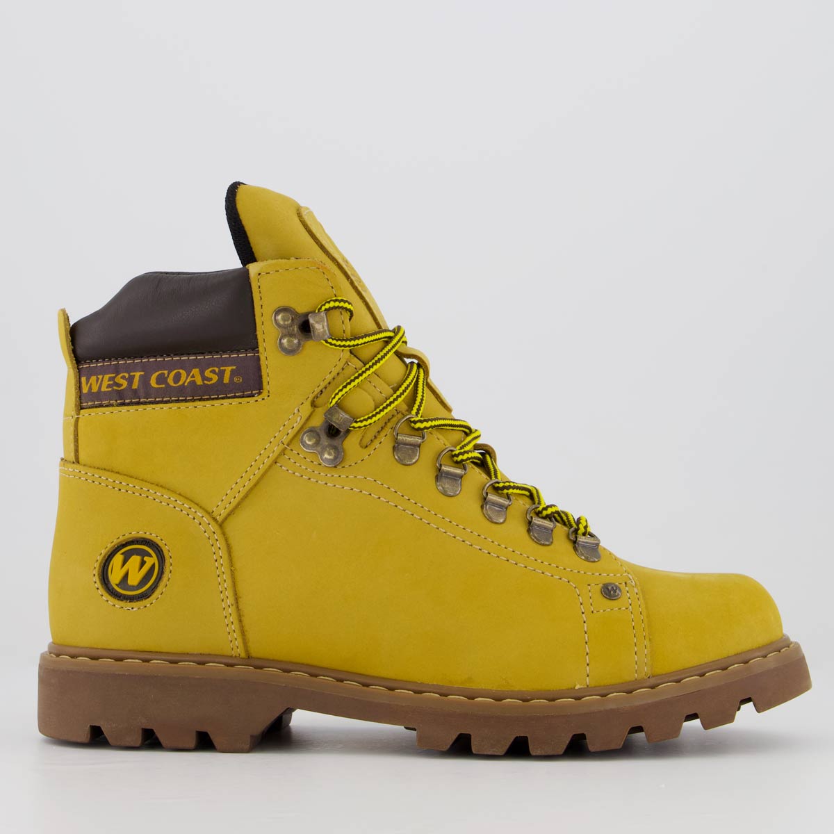 Bota West Coast Worker Classic Caramelo
