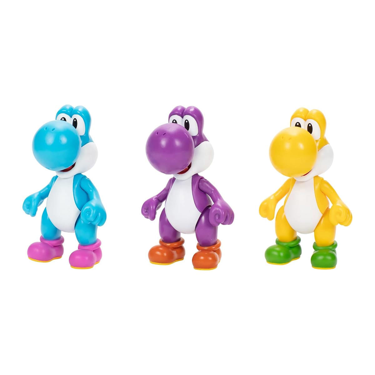 Foto 4 de 3 Bonecos Yoshi De 11Cm De 3 Cores - Super Mario