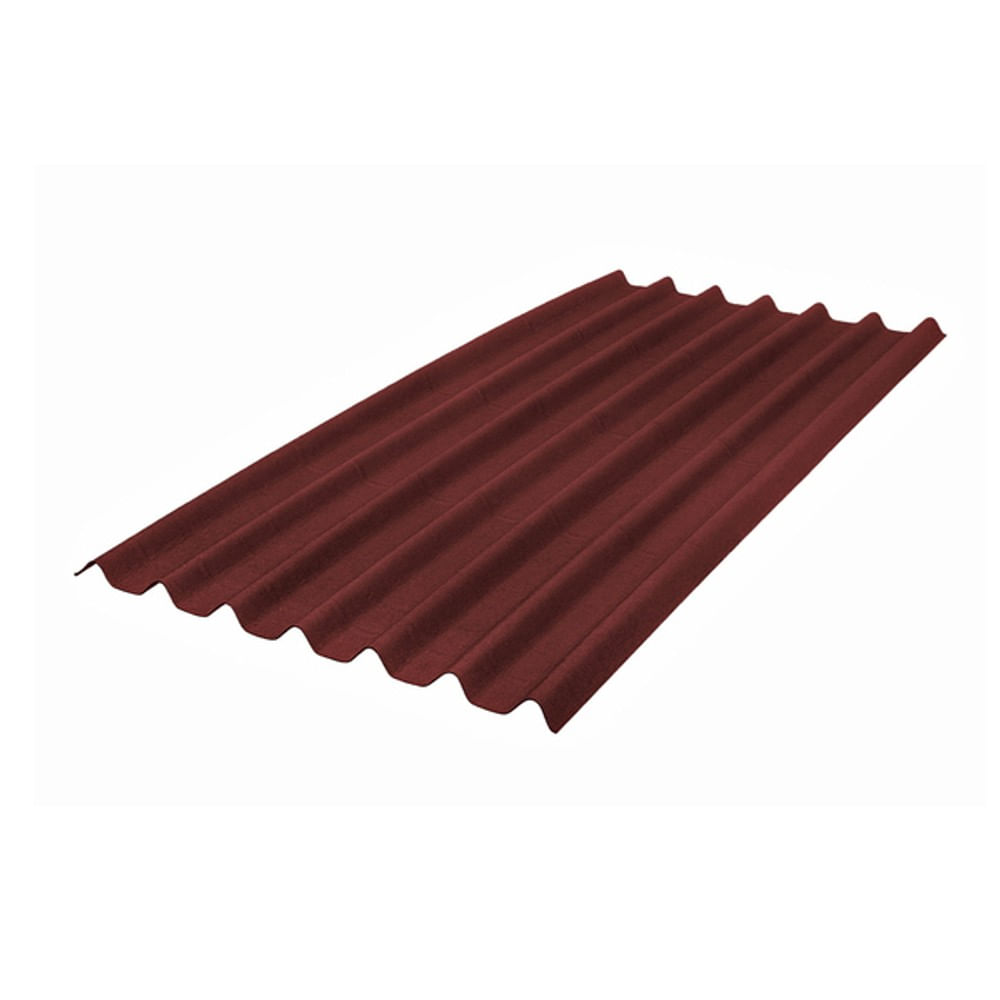 Telha Onduline Stilo Vermelha 200x82cm