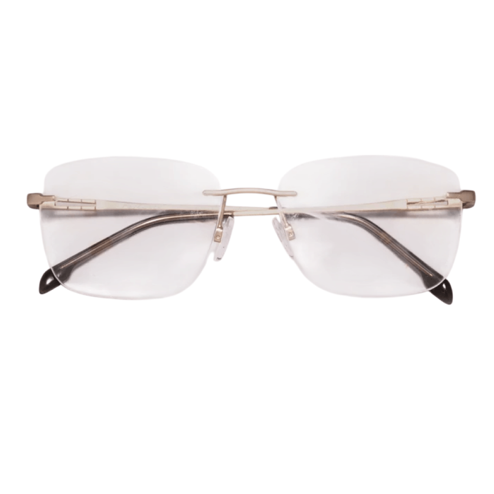Armação para Óculos de Grau Masculina Ferrati FE1078T Dourado