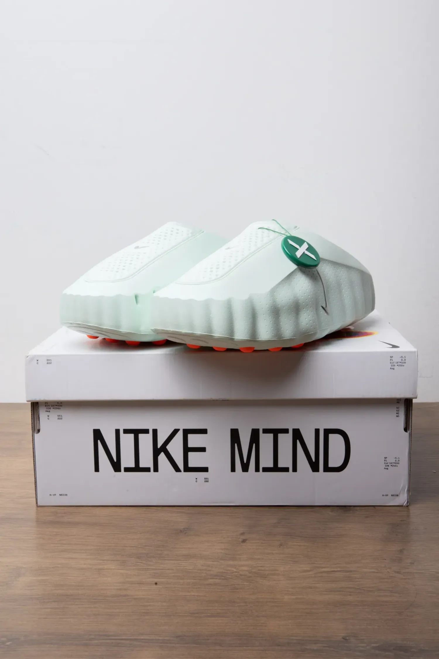 Nike Mind 001 Slide Barely Green — 42.5, Novo