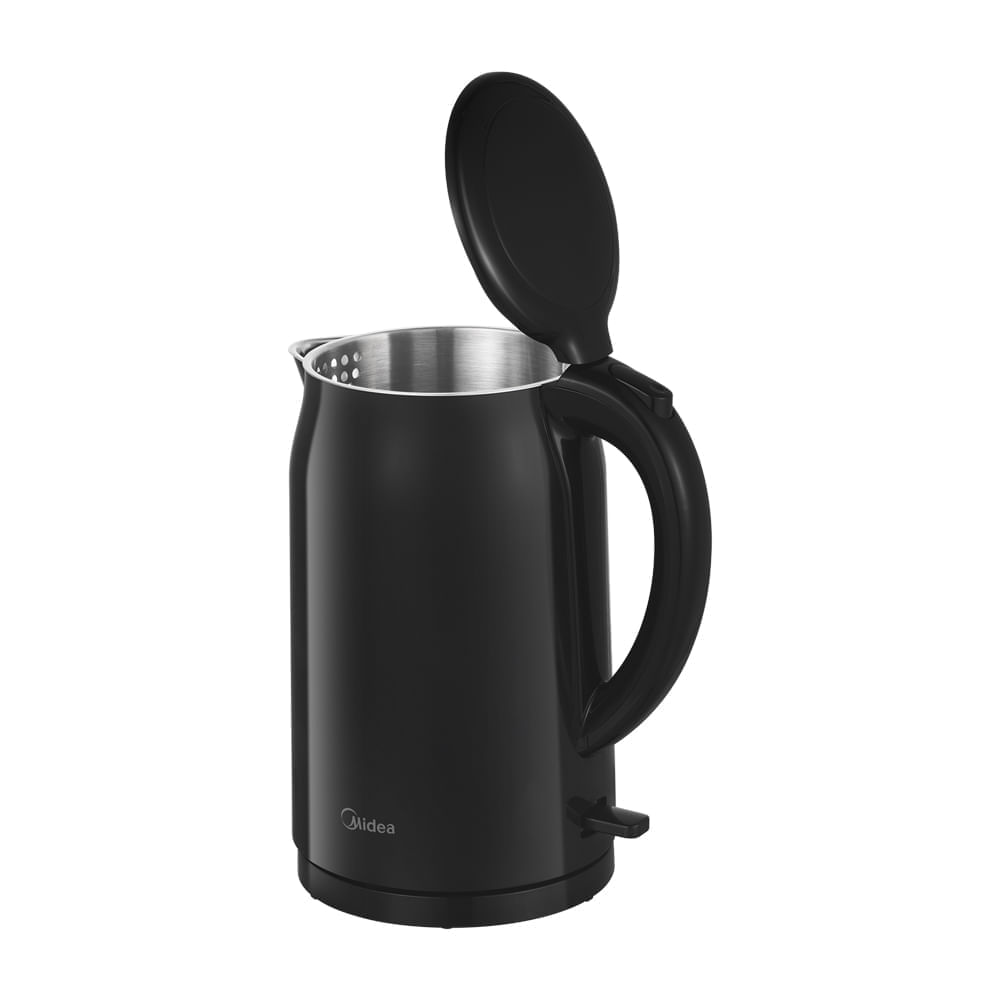 Foto 5 de Chaleira Elétrica Preta 1,7L Double Wall Midea 110