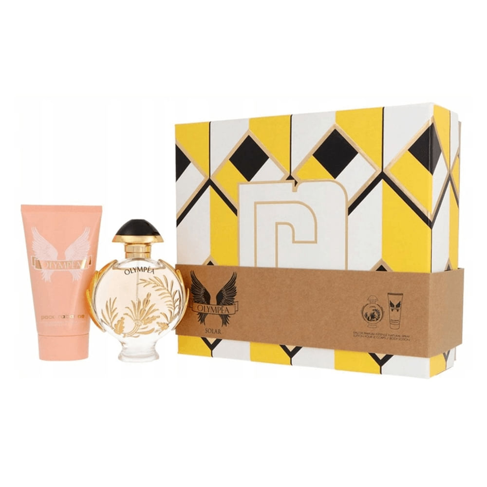 KIT PACO RABANNE OLYMPÉA SOLAR EDP 50ML + BODY LOTION 75ML