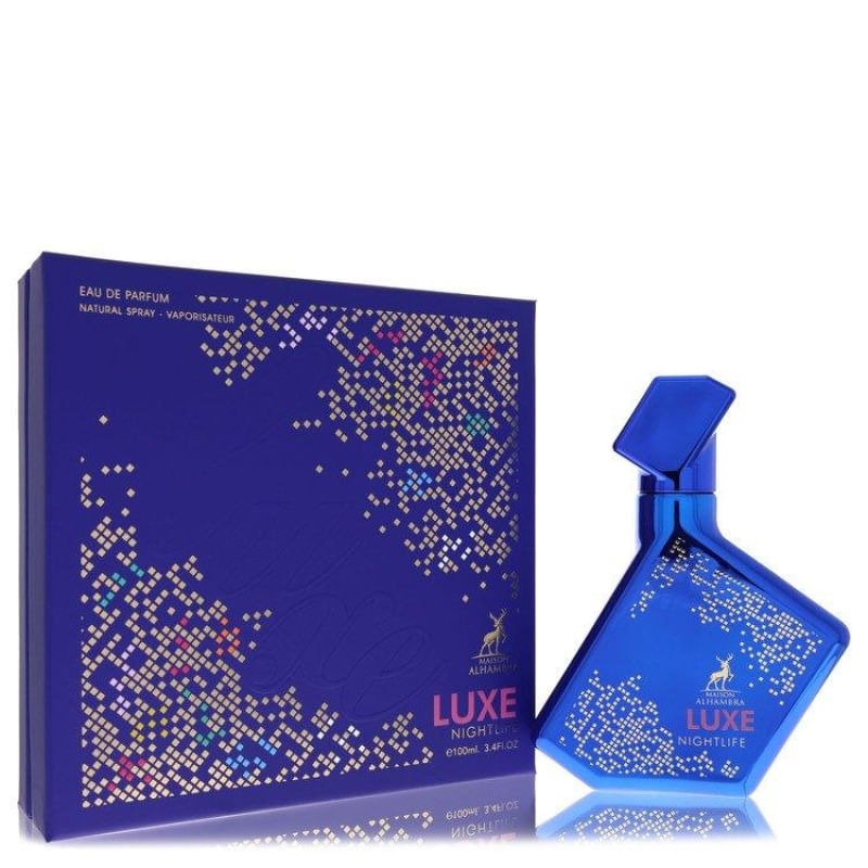 Perfume Maison Alhambra Luxe Nightlife 100 ML Eau De Parfum Spray Masculino