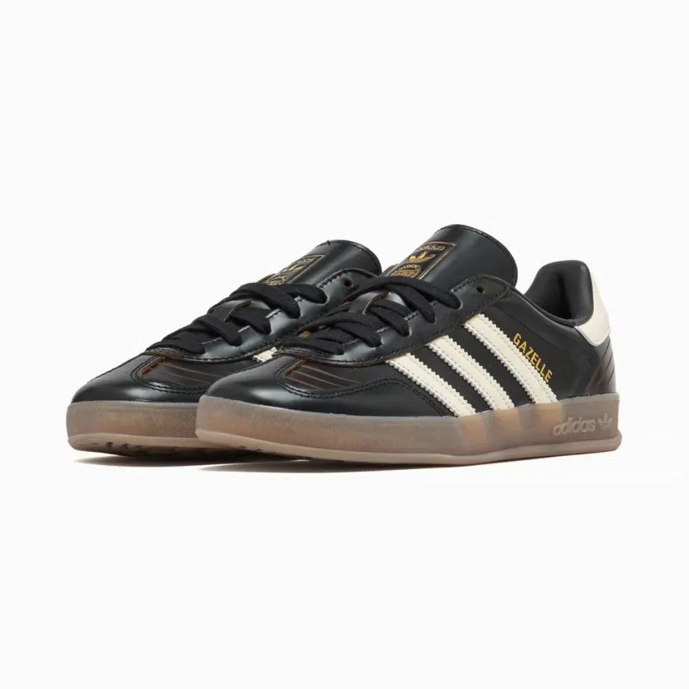adidas Gazelle Indoor Black — 34 / 35 / 36 / 37 / 38 / 39 / 40 / 41 / 43, Novo