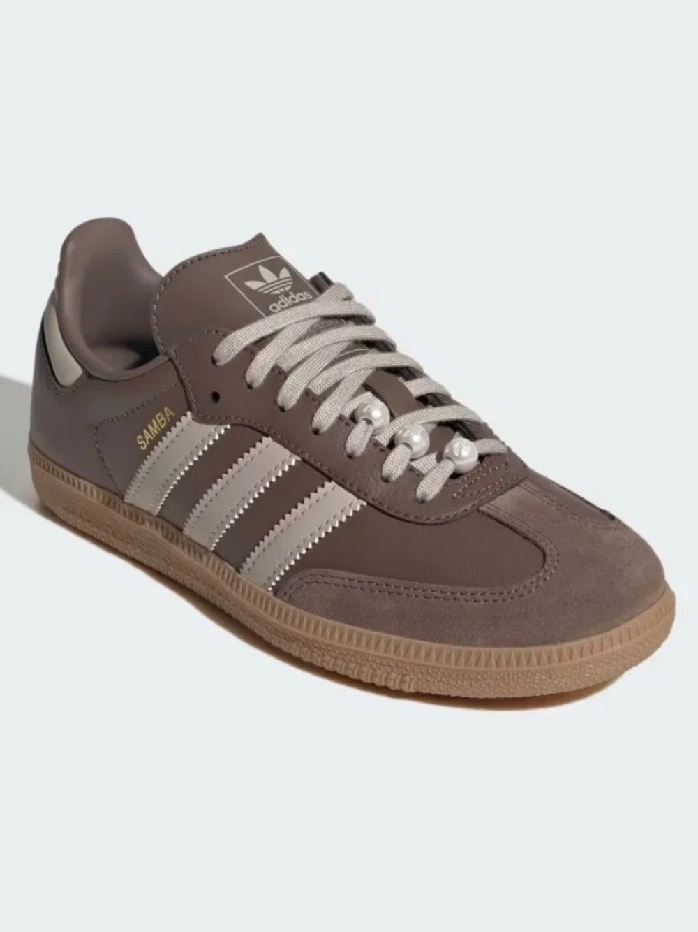 adidas Samba OG Earth Strata Wonder Beige Gum — 37, Novo