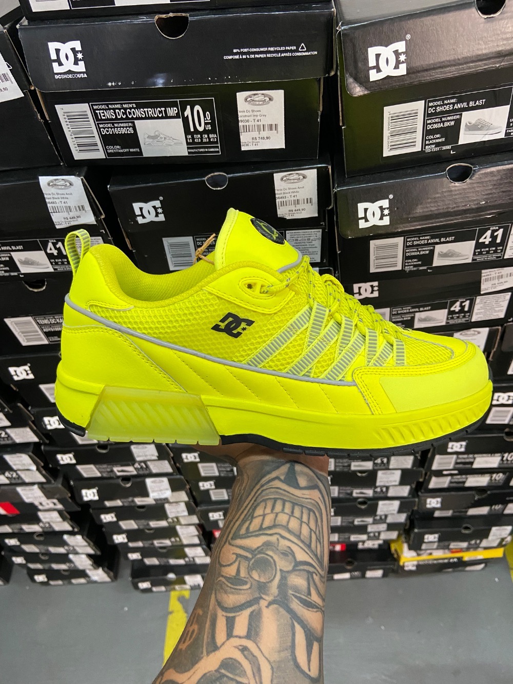 Lucien Clark x DC Shoes Green Flash — 42, Novo