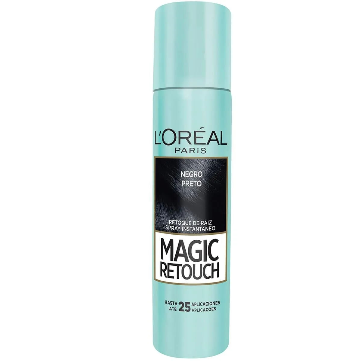 Loréal Paris Magic Retouch Preto - Corretivo De Raiz 75Ml