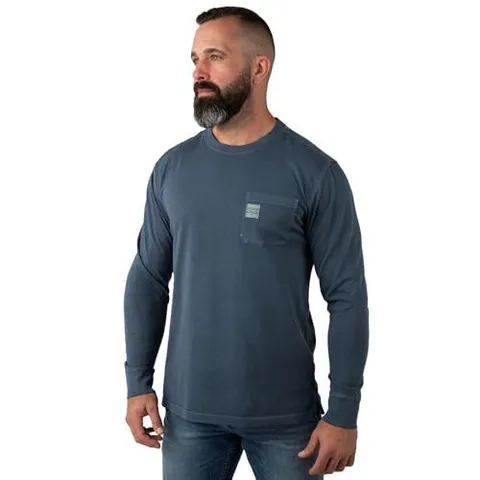 Field & Stream Clássico masculino, Azul marino, G