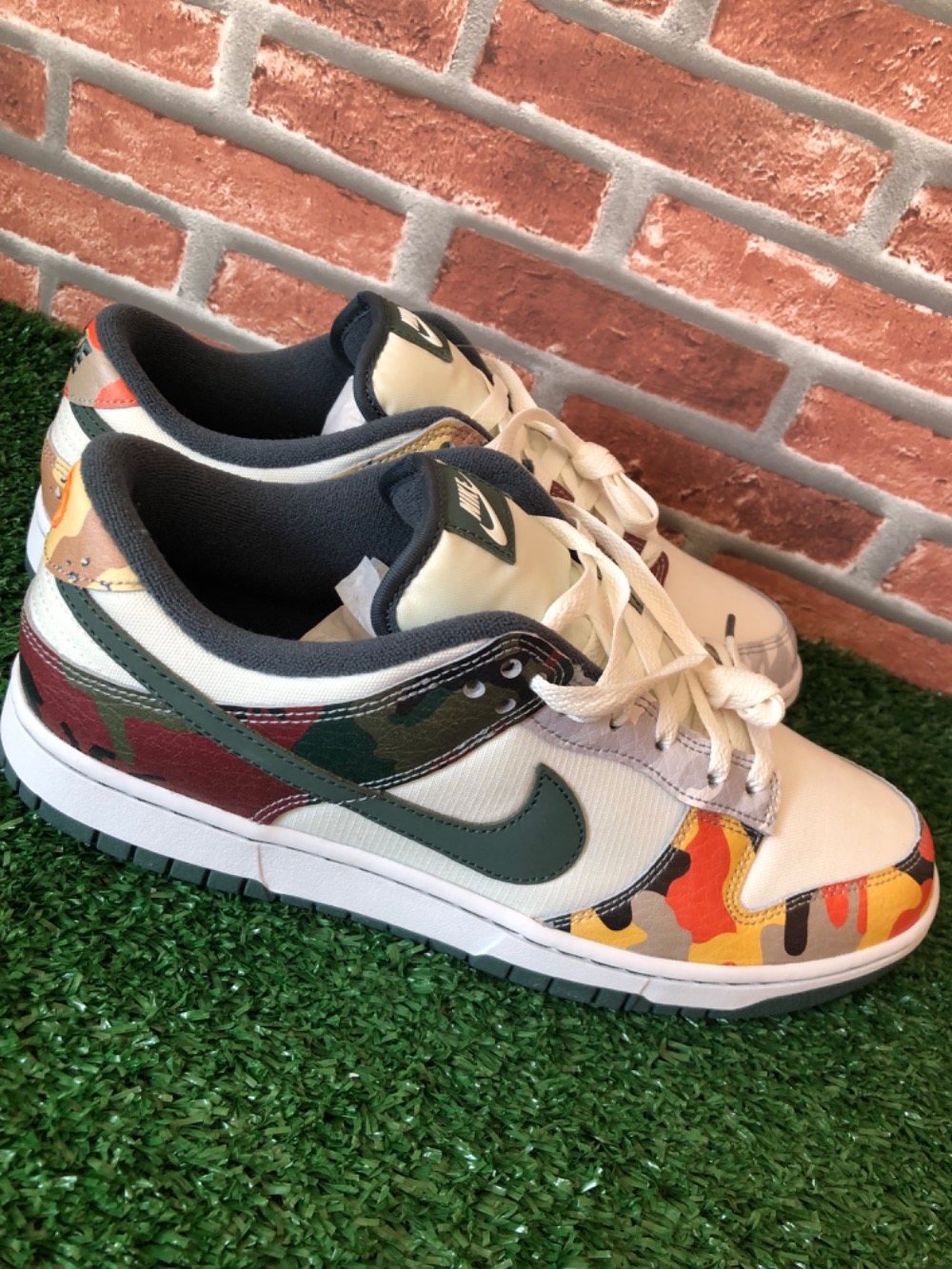 Nike Dunk Low SE Multi-Camo — 43, Novo