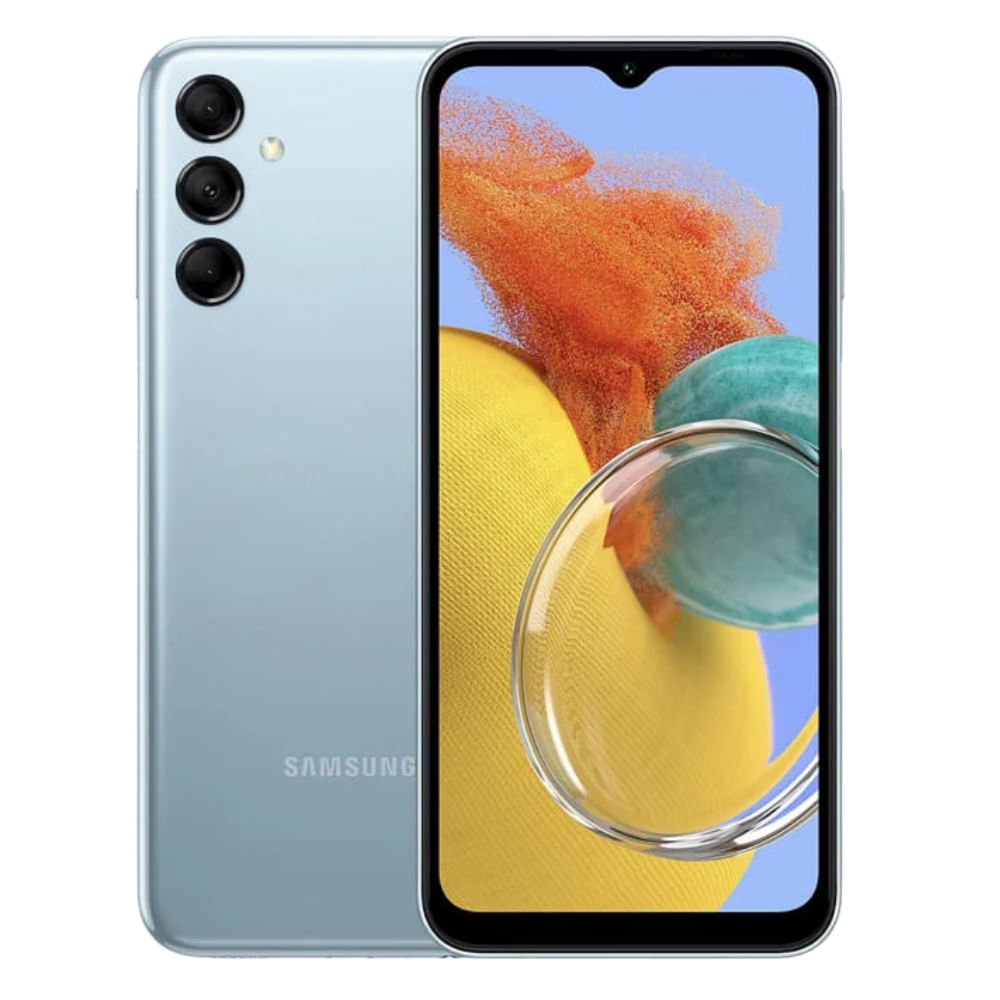 Seminovo: Samsung Galaxy M14 5G 128GB Azul Muito Bom