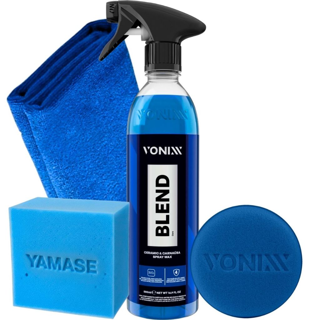 Cera em Spray Vitricadora Blend com Carnaúba e Silica Vonixx