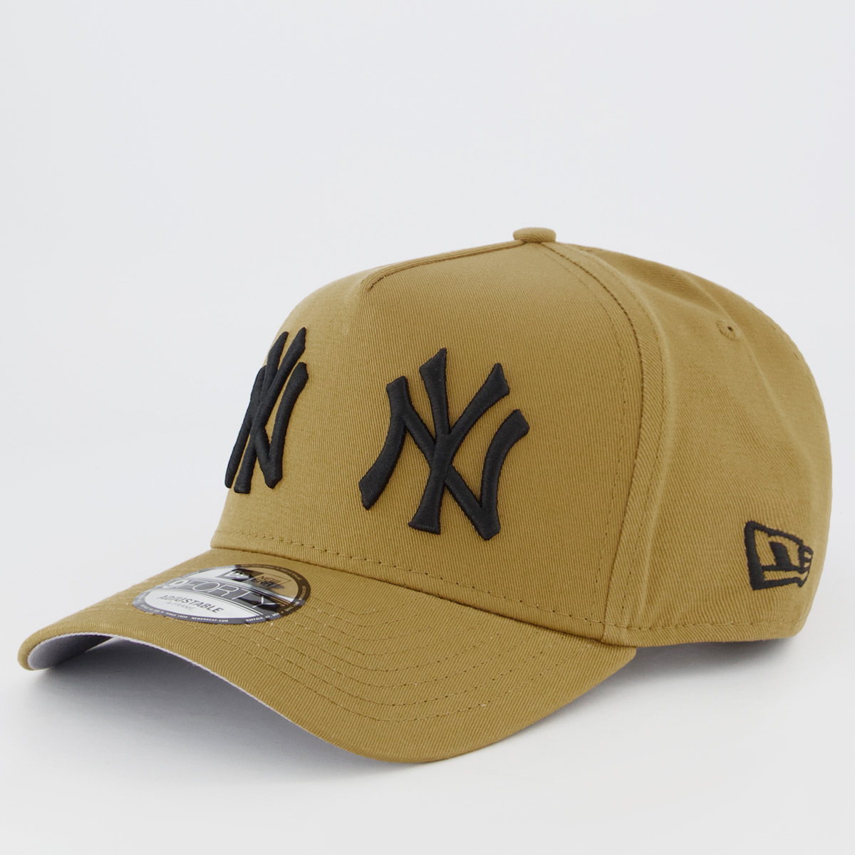 Boné New Era MLB New York Yankees Double Logo 940AF Marrom
