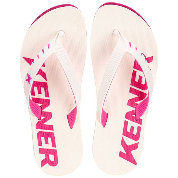 Chinelo Masculino Red Kenner - HOK BRANCO/ROSA 38