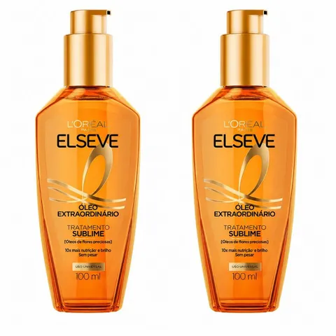 Kit 2 Óleos Elseve Extraordinário 100ml