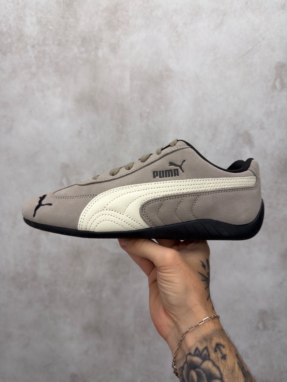 Puma Speedcat Mouse Gray Black — 35 / 36 / 37 / 38 / 39, Novo