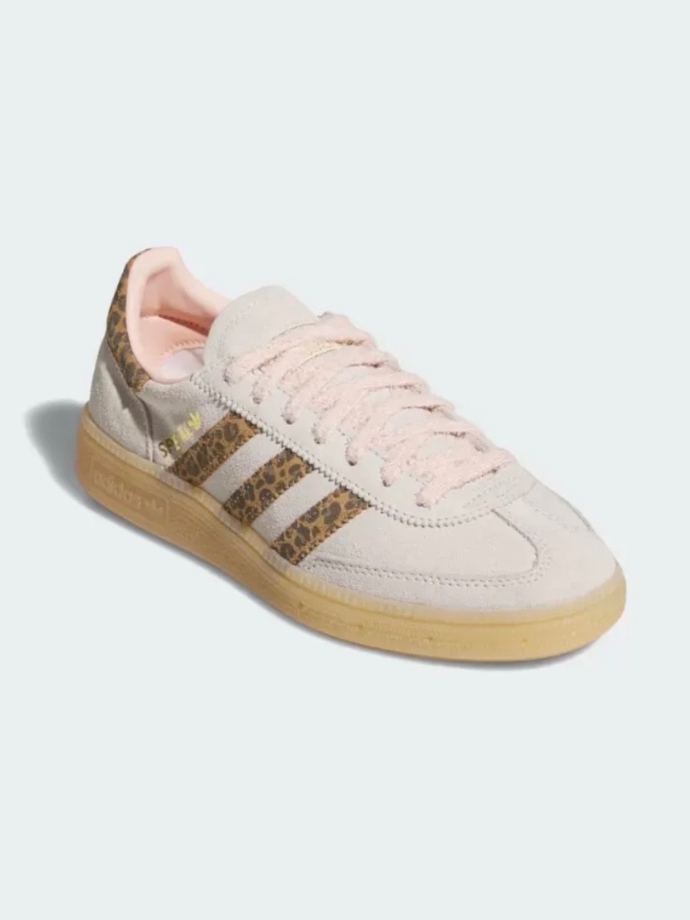 adidas Handball Spezial J Crystal White Cardboard Blush Pink — 34 / 35 / 36 / 37 / 38, Novo