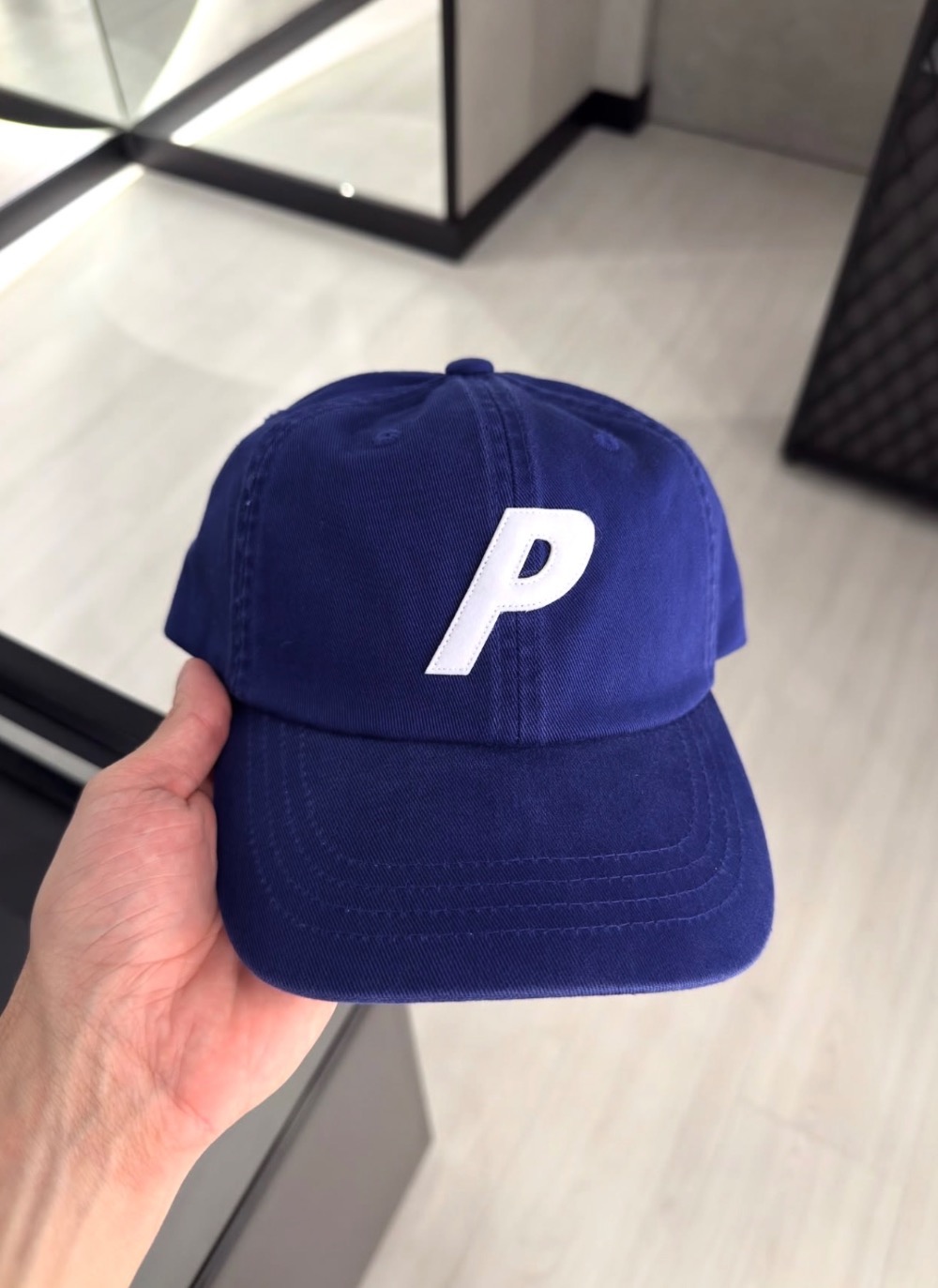 Boné Palace P 6-Panel Navy — Único, Novo