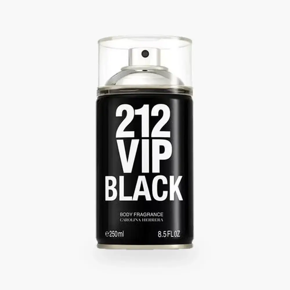212 VIP Men Black Body Spray — 250 ML