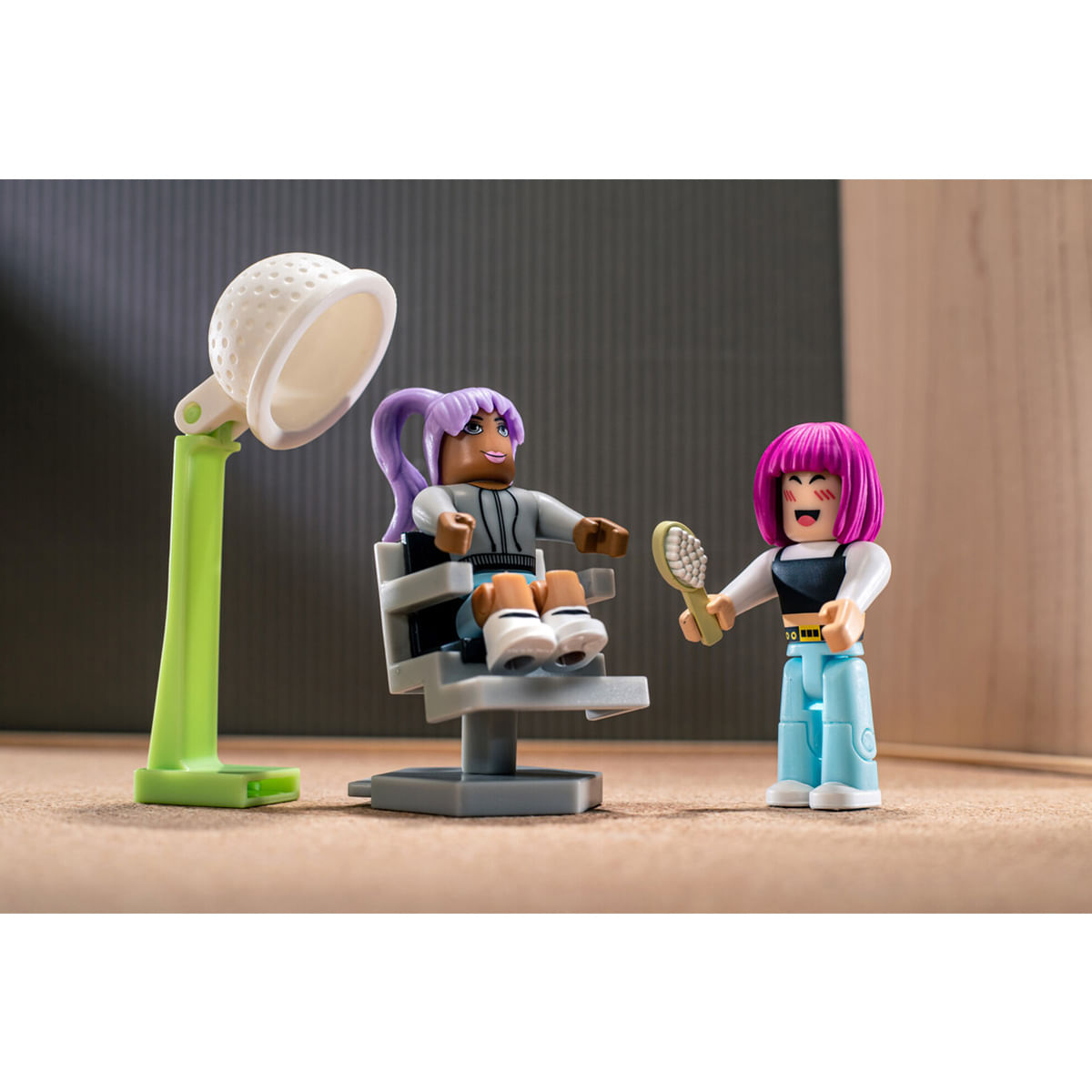 Foto 5 de Roblox - 2 Bonecos De 7Cm - Brookhaven: Hair And Nails