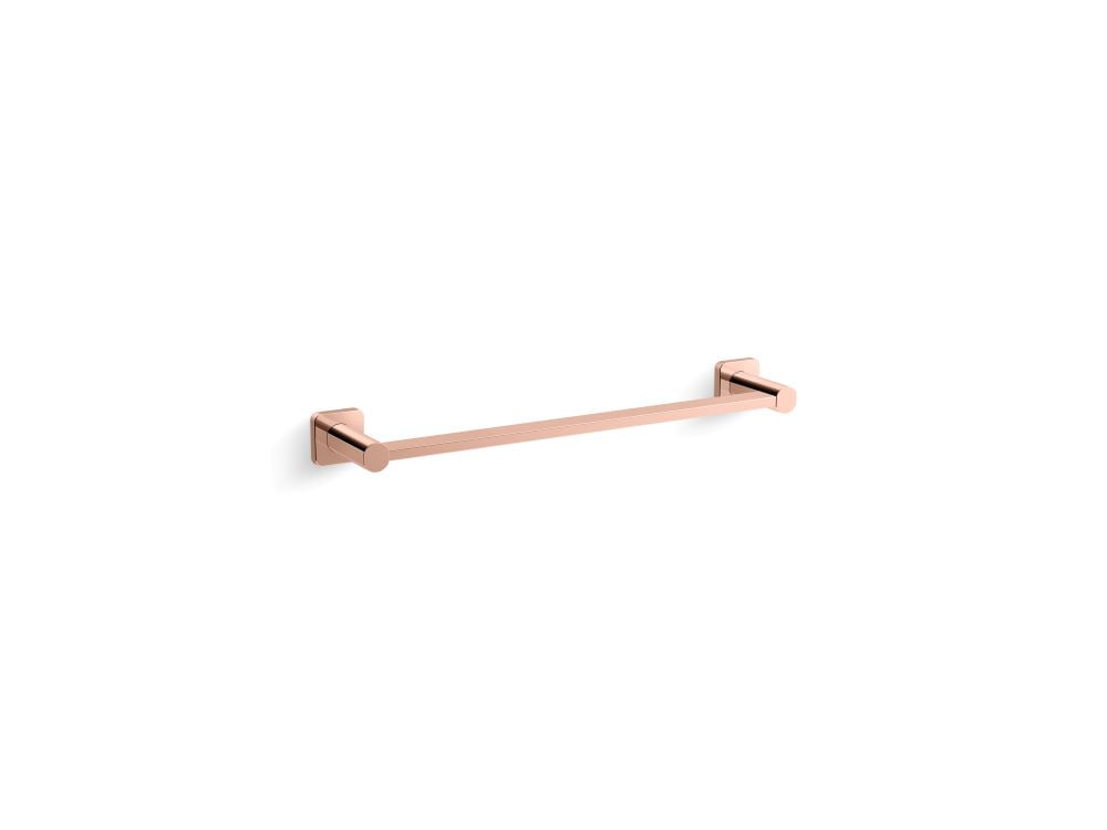 Porta Toalha Barra Parallel 61 Rose Gold Kohler