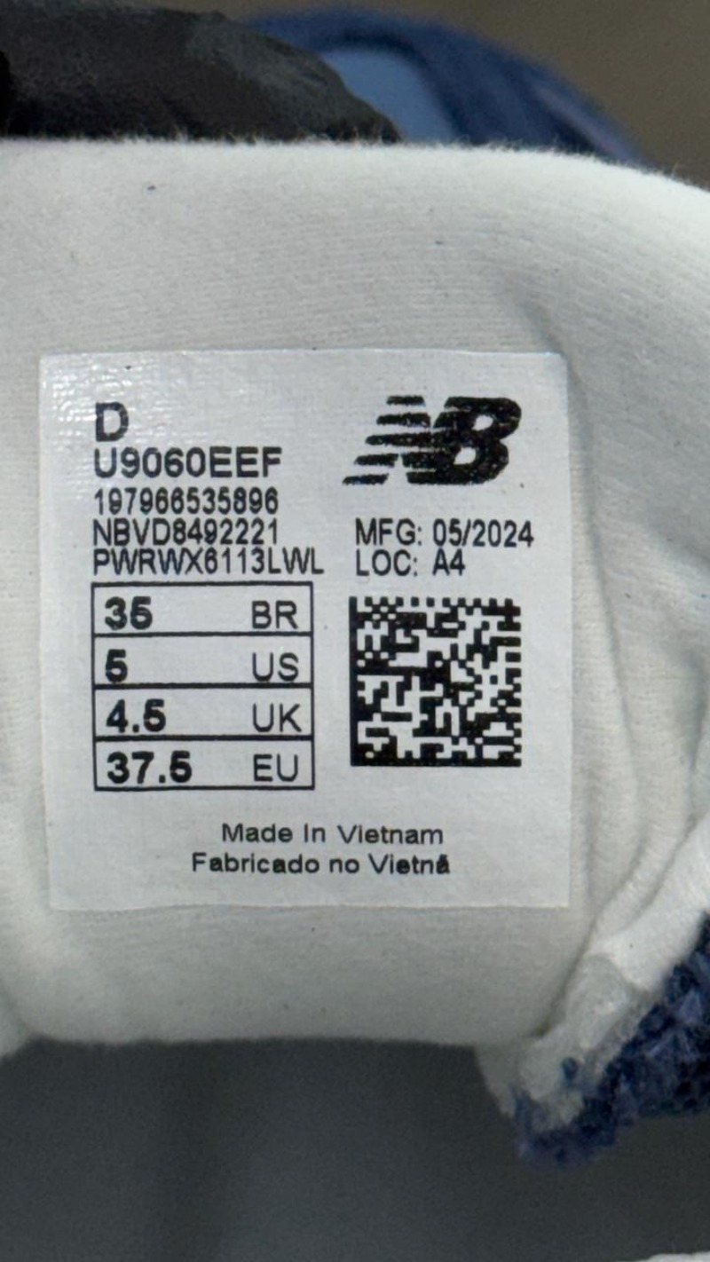 Foto 4 de New Balance 9060 Navy White — 35, Novo