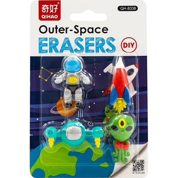 Borracha fantasia Space 2, QH-8338, Spiral Kids BT 1 UN