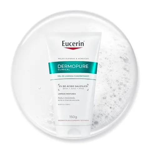Gel Limpeza Concentrado Eucerin Dermopure 150ml