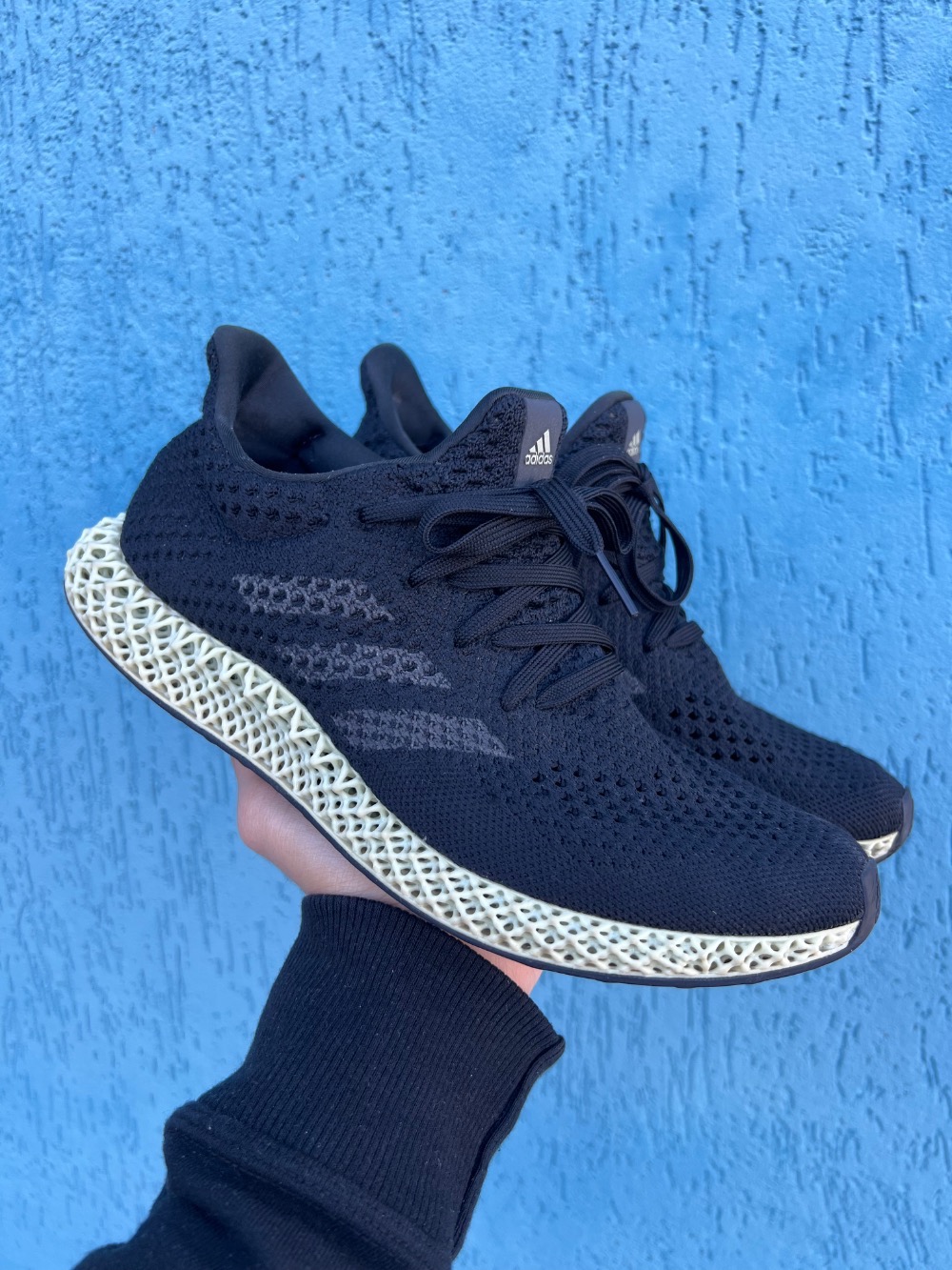 adidas Futurecraft 4D Black Linen Green — 40, Usado