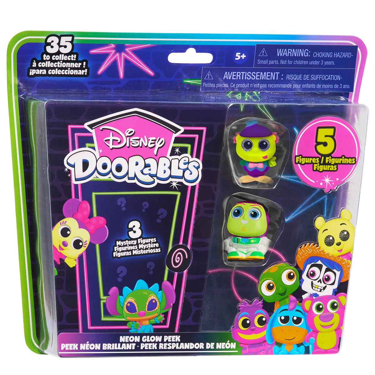 Doorables, Bonecos Tweedledum, Buzz Lightyear + 3 Supresa