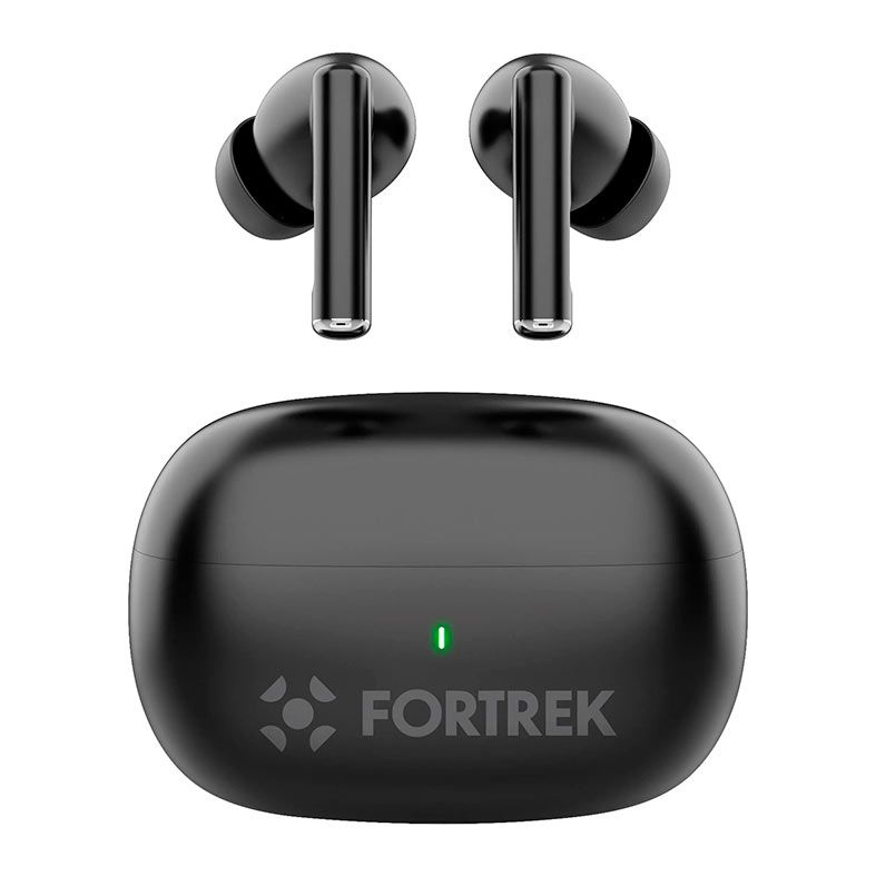 Fone de Ouvido Fortrek HWS1, Bluetooth, Preto, 83459