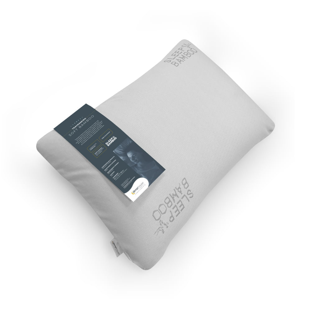 Travesseiro Soft Bamboo - Sleep Complements Branco