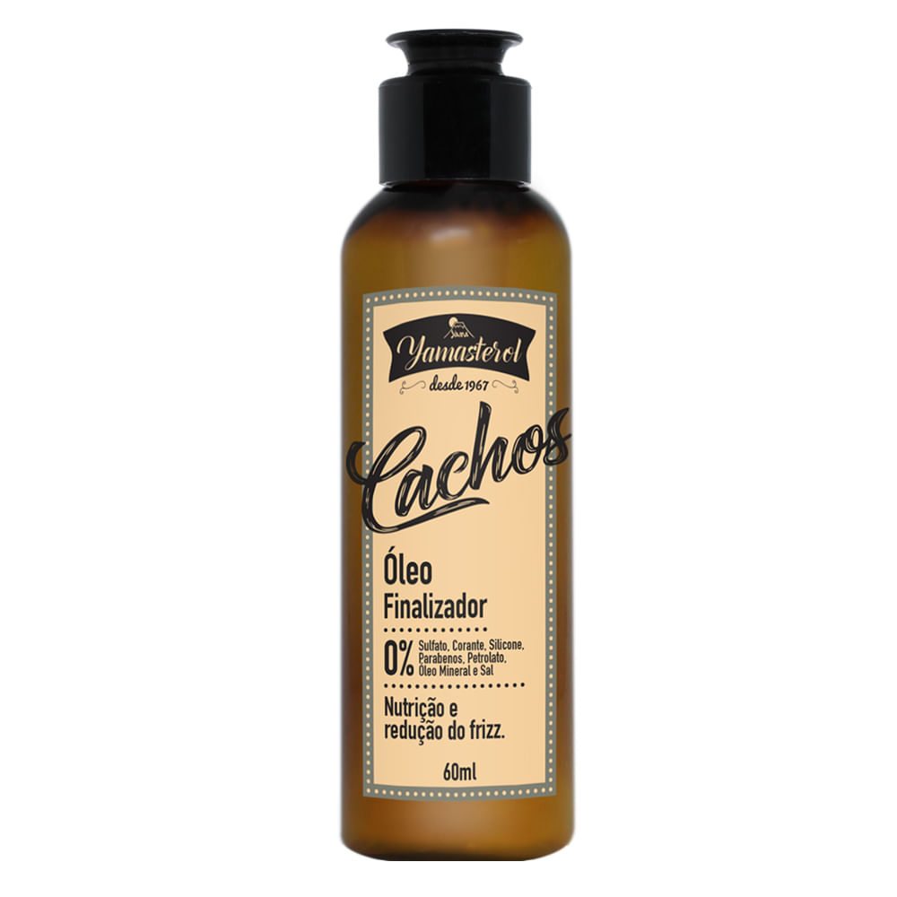 Yamasterol Cachos Yamá - Óleo Finalizador — 60ml