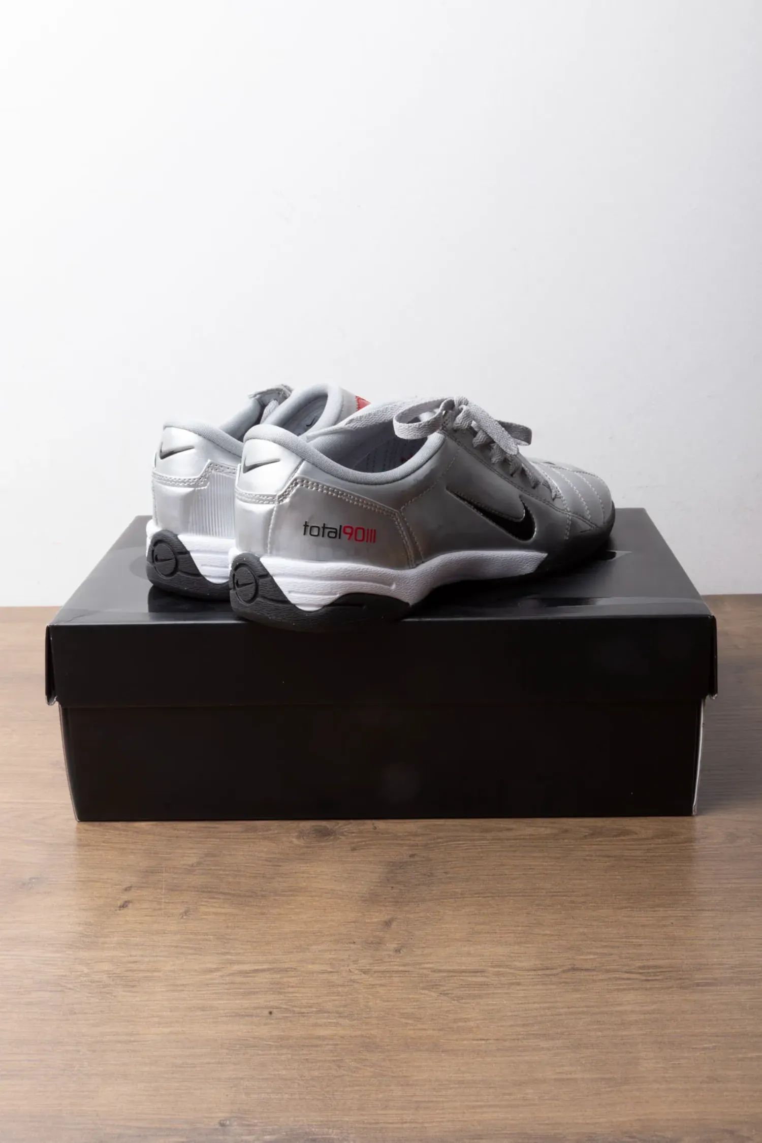 Foto 2 de Nike Total 90 Metallic Silver Black — 39.5, Novo