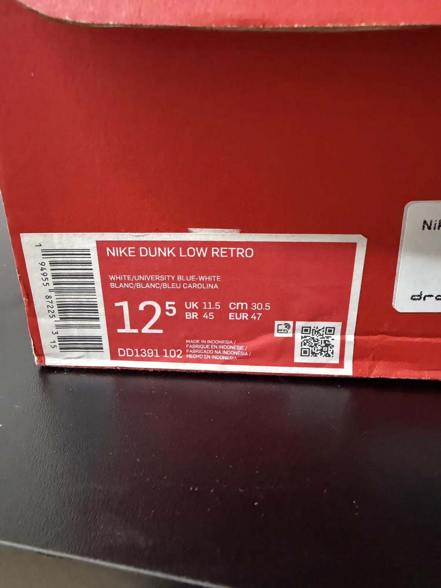 Foto 4 de Nike Dunk Low University Blue — 45, Novo