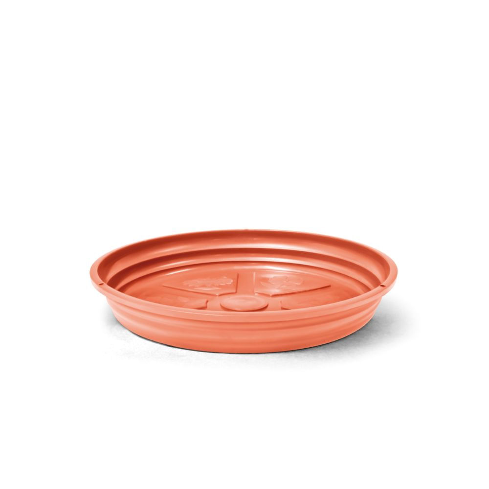 Prato Para Vaso N6 23,5cm Marrom Nutriplan