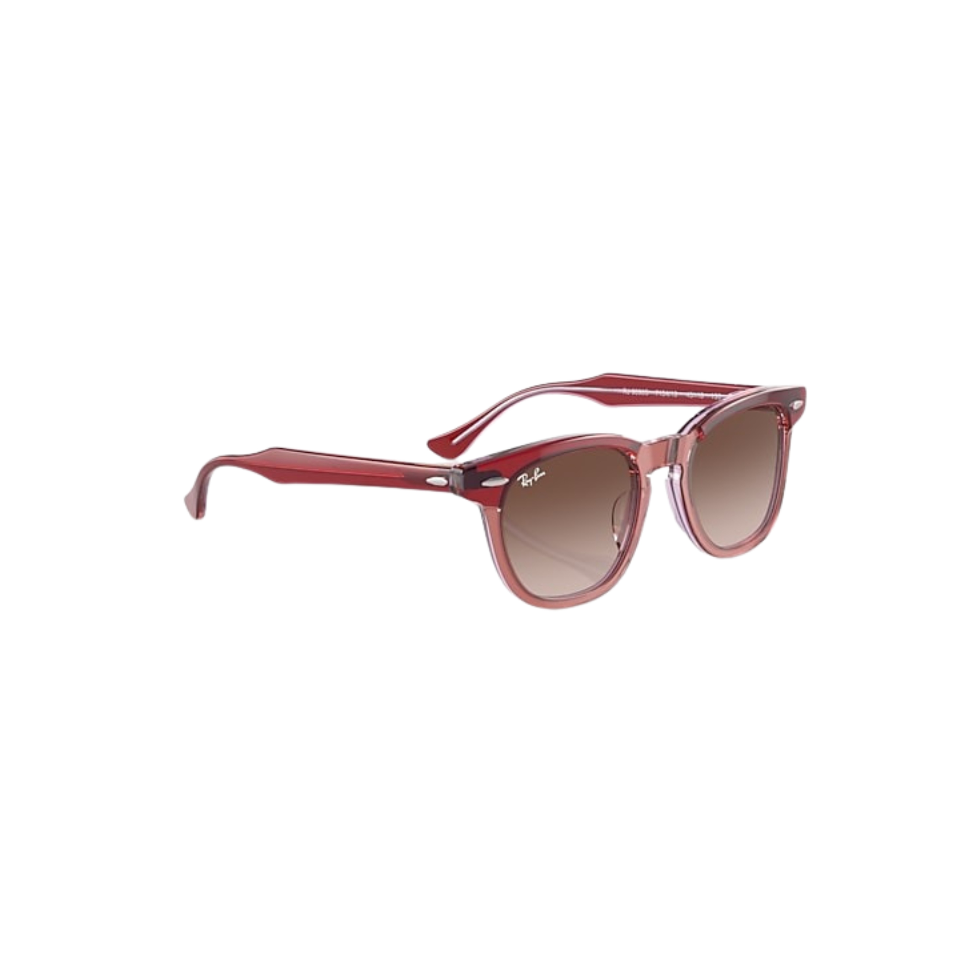 Foto 4 de Óculos de Sol Infantil Ray-Ban Junior Quadrado RJ9098S Vermelho