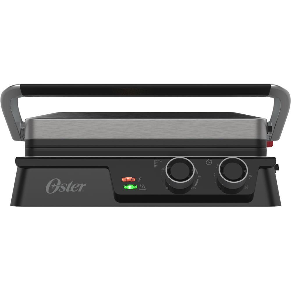 Grill Elétrico Multiuso Oster com Chapas Antiaderentes Destacáveis OGRL640