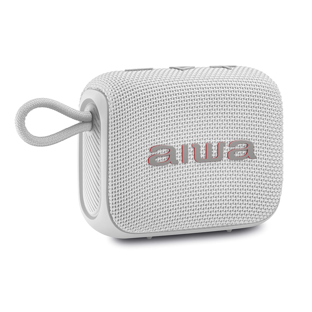 Caixa de Som Speaker AIWA AWS-SP-07-W 7W Bluetooth IPX6 Bivolt