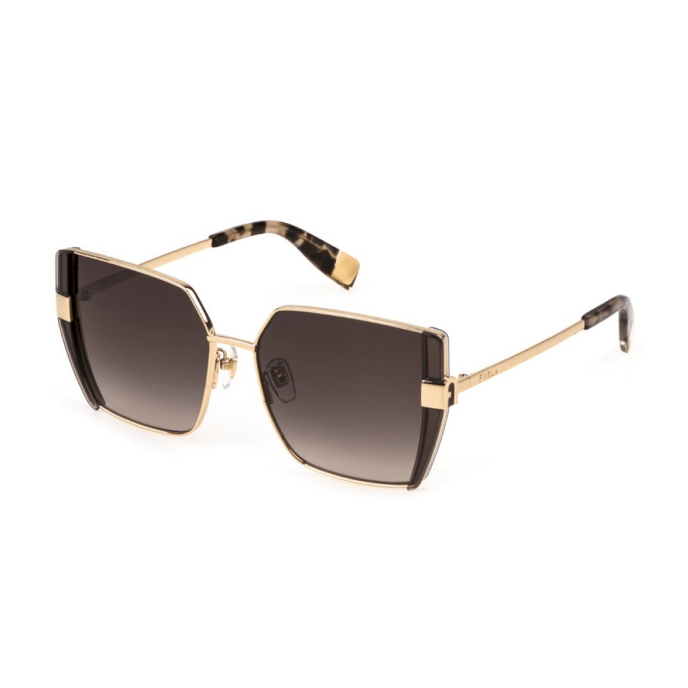 Óculos de Sol Feminino Furla SFU819 Dourado