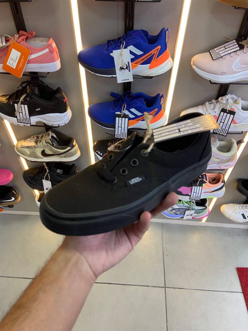 Vans Era Black — 35, Novo