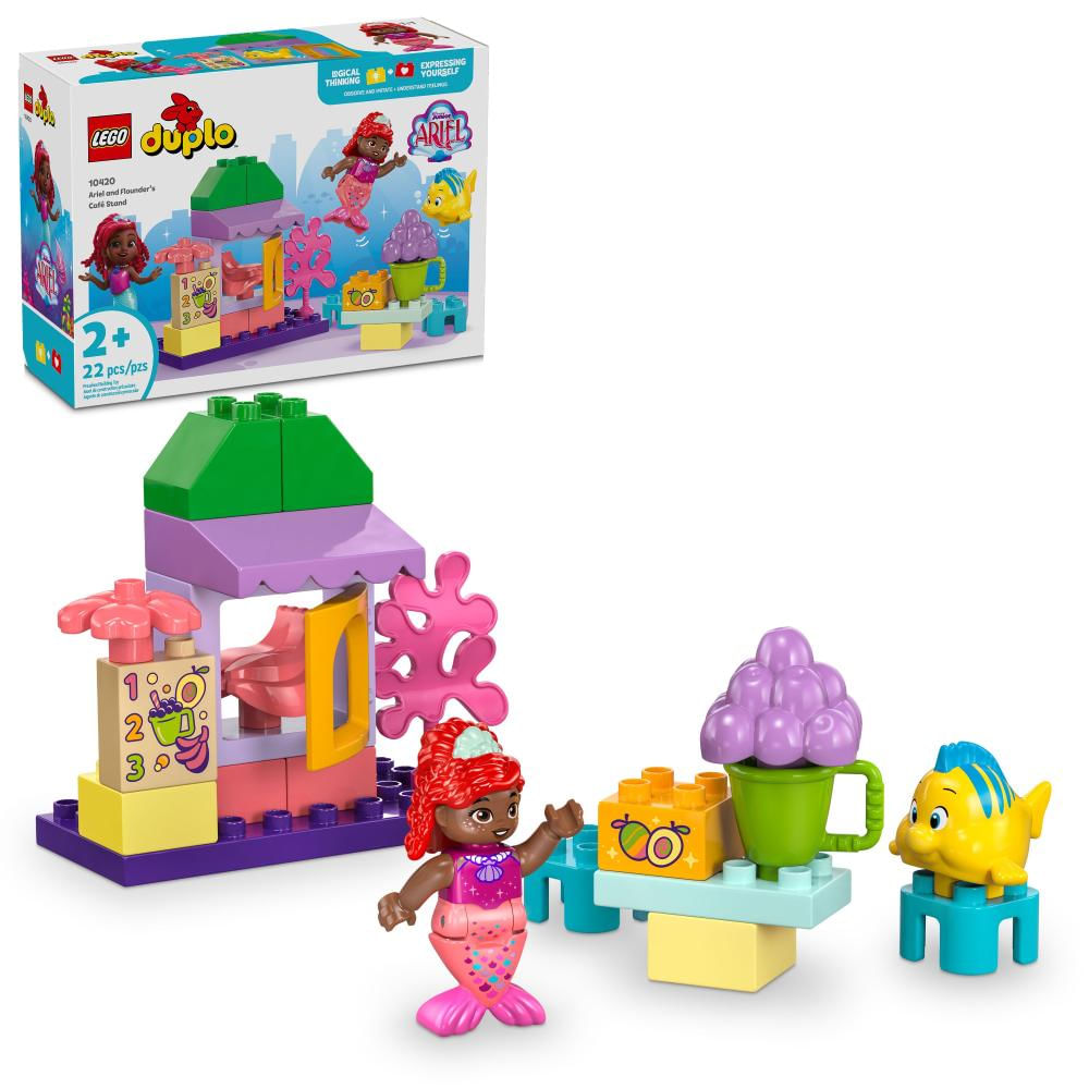 LEGO® DUPLO® Barraca de Café de Ariel e Linguado
