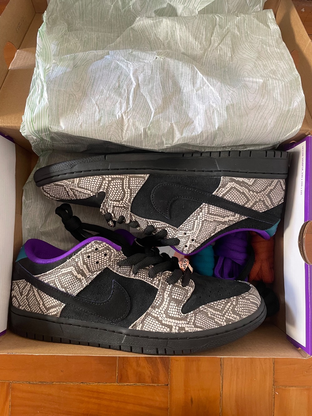 Dashawn Jordan x Nike SB Dunk Low Bright Spruce — 40, Novo